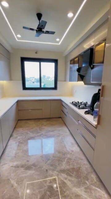 Kitchen in 4 BHK Builder Floor at Pitampura – for Sale
