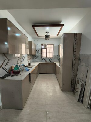 Kitchen in 3 BHK Builder Floor at Green Fields Colony – for Sale