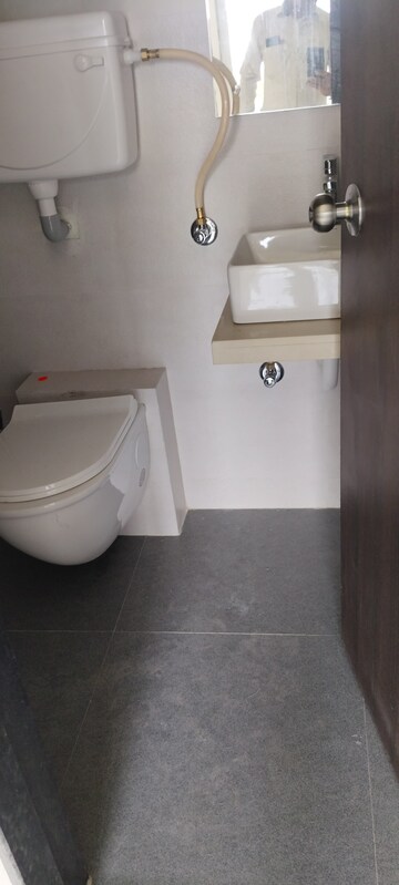Bathroom in 1 BHK Apartment at Lodha Paradise, Majiwada – for Rent