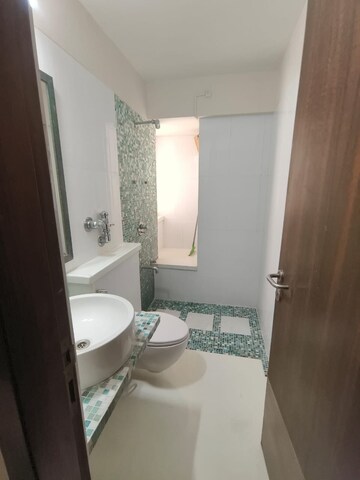 Bathroom in 3 BHK Apartment at DB Realty Shagun Towers, Goregaon East – for Rent