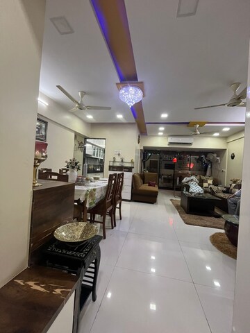 Living Room in 3 BHK Apartment at Vaibhavlaxmi Queens Avenue, Chembur – for Rent