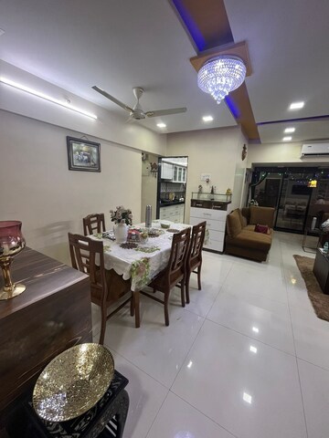 Living Room in 3 BHK Apartment at Vaibhavlaxmi Queens Avenue, Chembur – for Rent