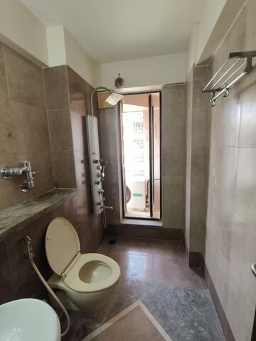 Bathroom in 3 BHK Apartment at DB Realty Shagun Towers, Goregaon East – for Rent