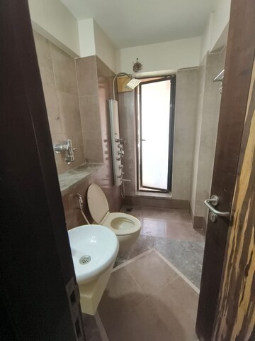 Bathroom in 3 BHK Apartment at DB Realty Shagun Towers, Goregaon East – for Rent