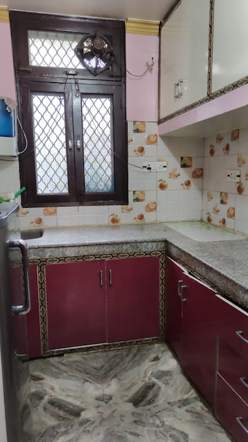 Kitchen in 2 BHK Builder Floor at Palam Colony – for Rent