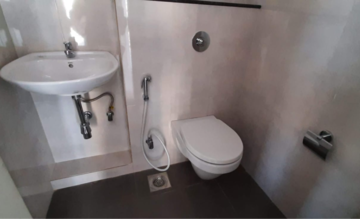 Bathroom in  Office Space at Vista Centerpoint, Mohammadwadi – for Rent