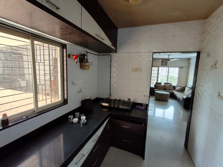 Kitchen, mahalaxmi-tower-kasarvadavali 2 Bedroom 750 Sq.Ft. Apartment In Kasarvadavali Thane 8802074