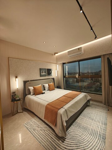 Bedroom in 2.5 BHK Apartment at Bharat Arize, Goregaon West – for Rent