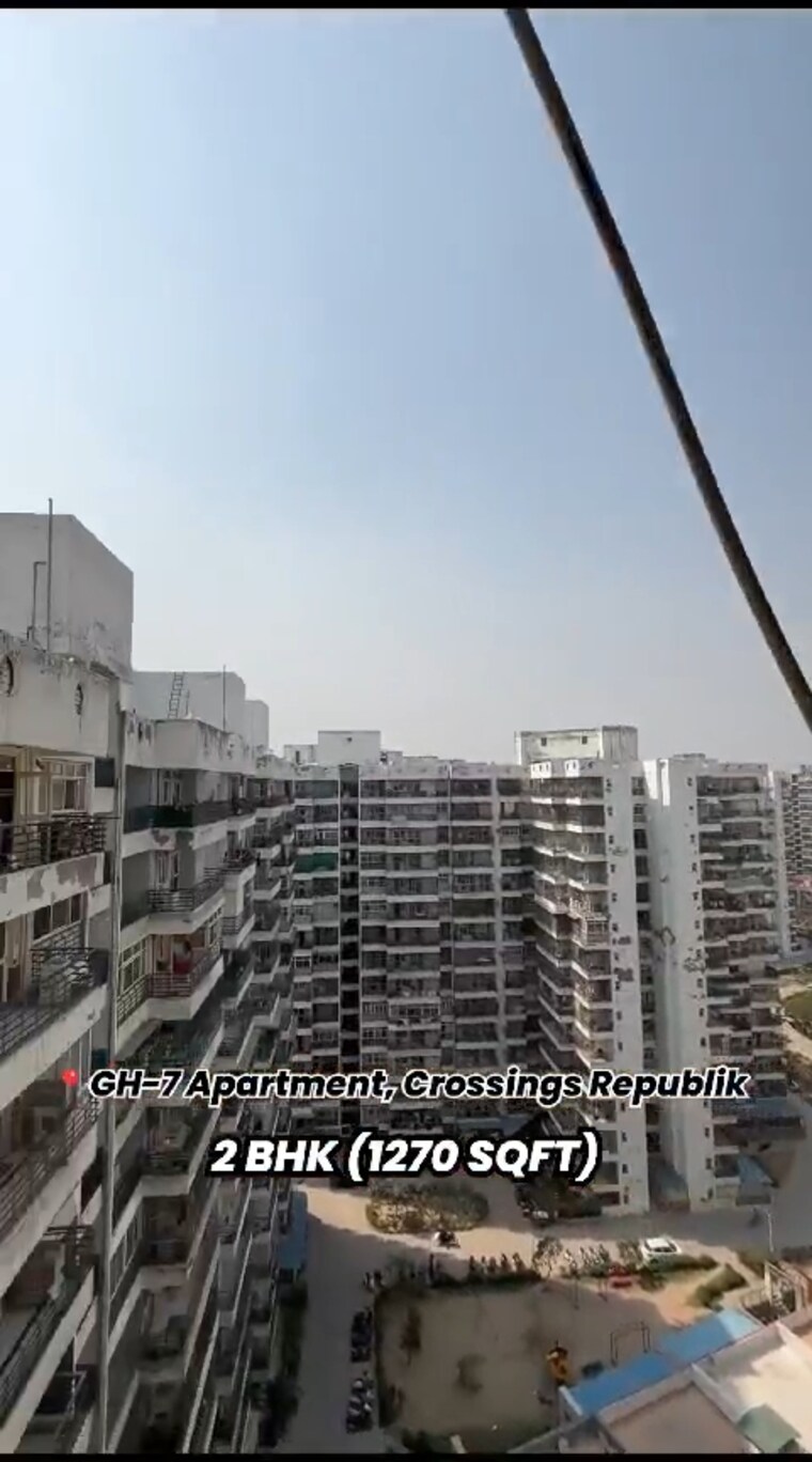 Exterior View, gh-7-crossings-republik 2 Bedroom 1270 Sq.Ft. Apartment In Vijay Nagar Ghaziabad 8802125