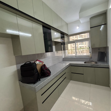 Kitchen in 2 BHK Apartment at Shapoorji Pallonji Siennaa Wing F, Samata Nagar – for Rent