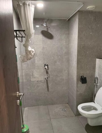Bathroom in Studio Apartment at VJ IndiLife, Pashan – for Rent
