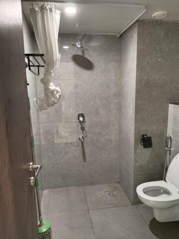 Bathroom in Studio Apartment at VJ IndiLife, Pashan – for Rent