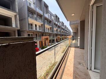 Balcony in 3.5 BHK Builder Floor at Smart World Orchard, Sector 61 – for Sale