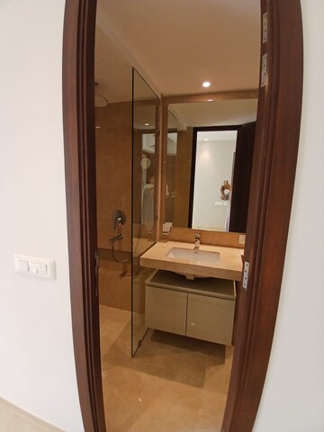 Bathroom in 2 BHK Apartment at Hiranandani Highland, Powai – for Rent