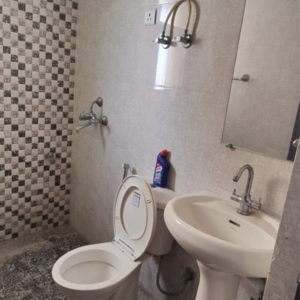 Bathroom in 2 BHK Apartment at Aditya Urban Homes, Shahpur Bamheta – for Sale
