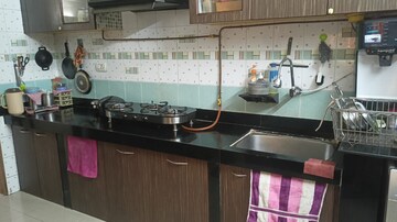 Kitchen in 2 BHK Apartment at Hyde Park Galaxy, Manpada – for Sale