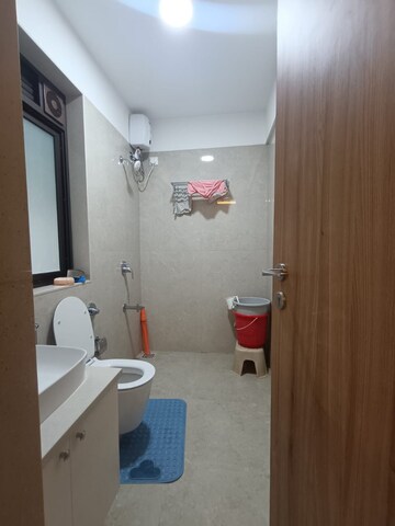 Bathroom in 3 BHK Apartment at Shree Krishna Devasya, Chembur – for Rent