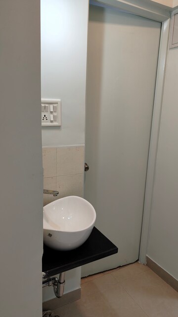 Bathroom in 1 BHK Apartment at Magarpatta City Heliconia, Hadapsar – for Rent