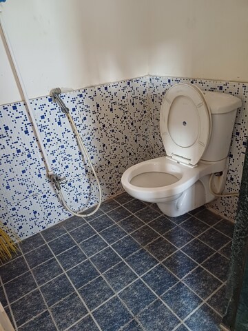 Bathroom in 1 BHK Apartment at Megh Malhar Co-op Housing Society, Ghansoli – for Rent
