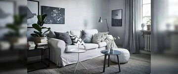 Living Room in 2 BHK Apartment at Excel Bellissima, Bandra West – for Sale