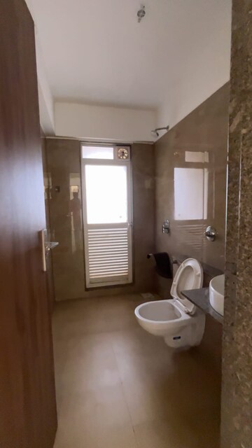 Bathroom in 2 BHK Apartment at Gabadia Heights, Kandivali West – for Rent