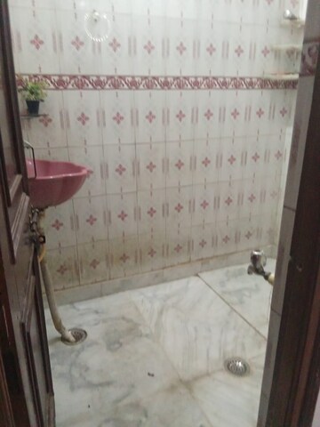 Bathroom in 2 BHK Builder Floor at Govindpuri – for Rent