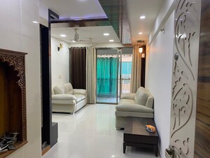Living Room in 3 BHK Apartment at Sola – for Sale