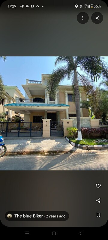 4 BHK Villa – Exterior View View at Aditya Eden Woods, Tellapur - for Rent