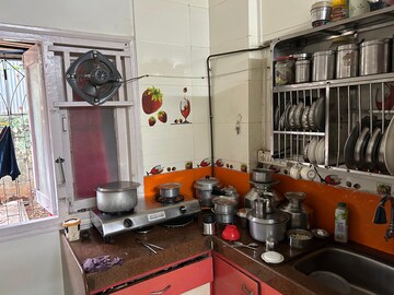 Kitchen in 1 BHK Apartment at Sambhaji Nagar – for Sale