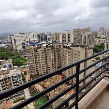 Balcony in 3 BHK Apartment at Pride Presidency Luxuria, Ghodbunder Road – for Sale