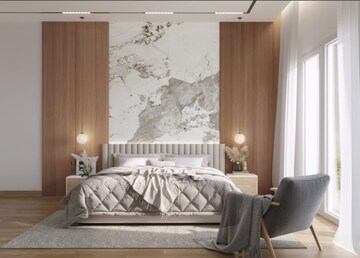 Bedroom in 3.5 BHK Apartment at Hero Homes Palatial, Sector 104 – for Sale