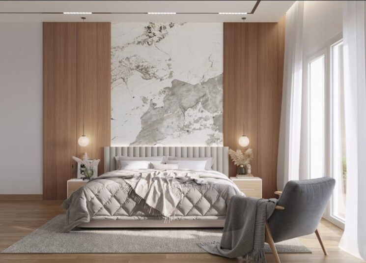 Bedroom, hero-homes-palatial 3.5 Bedroom 2833 Sq.Ft. Apartment In Sector 104 Gurgaon 8802558