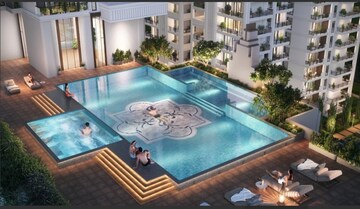 Swimming Pool in 3.5 BHK Apartment at Hero Homes Palatial, Sector 104 – for Sale