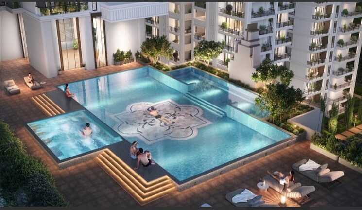 Swimming Pool, hero-homes-palatial 3.5 Bedroom 2833 Sq.Ft. Apartment In Sector 104 Gurgaon 8802558
