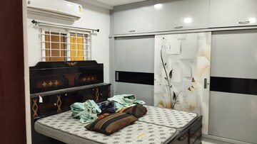 Master Bedroom in 2 BHK Apartment at Hoyasala Royal Heights, Kondapur – for Rent