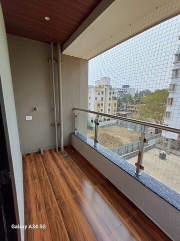 Balcony in 1 BHK Apartment at Urmila CHS Dhankawadi, Dhankawadi – for Rent