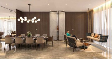 Living Room in 6 BHK Apartment at Vesu – for Sale
