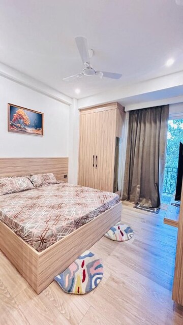Bedroom in 1 BHK Apartment at Godrej Infinity, Keshav Nagar – for Rent