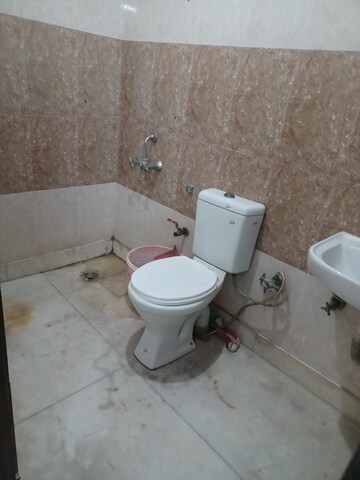 Bathroom in 2 BHK Builder Floor at Chattarpur – for Rent