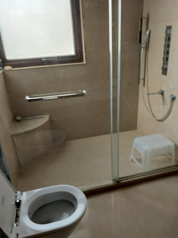 Bathroom in 3 BHK Builder Floor at Anand Niketan – for Rent