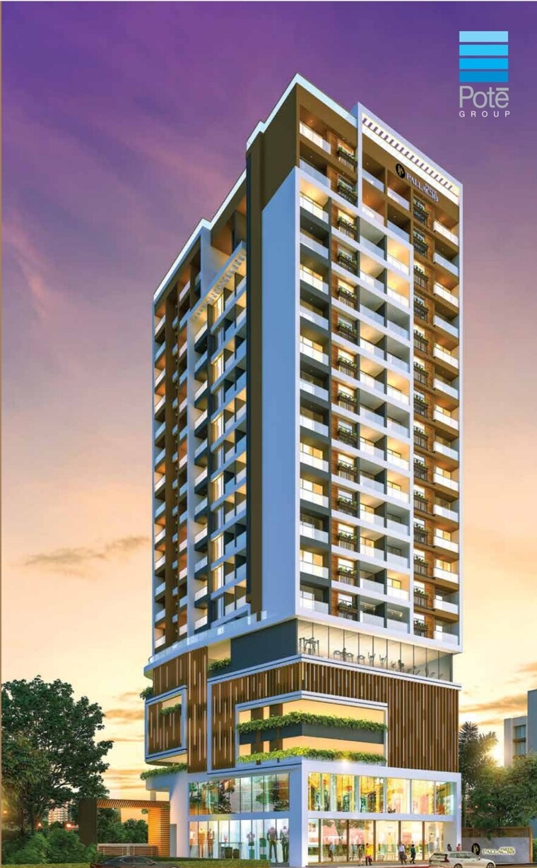 Exterior View, shree-pote-pallacio 2 Bedroom 751 Sq.Ft. Apartment In Kharghar Sector 11 Navi Mumbai 8803162