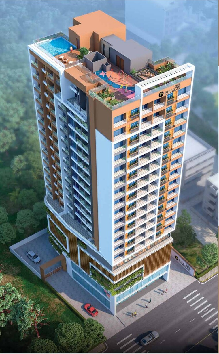 Exterior View, shree-pote-pallacio 2 Bedroom 751 Sq.Ft. Apartment In Kharghar Sector 11 Navi Mumbai 8803162