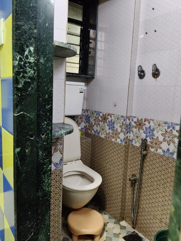 Bathroom in 1 BHK Apartment at Krishna Galaxy Santacruz, Santacruz East – for Rent