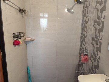 Bathroom in 3 BHK Apartment at VTP HiLife, Wakad – for Rent