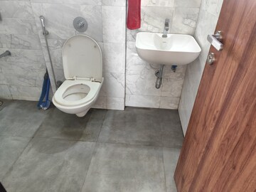 Bathroom in 3 BHK Apartment at VTP HiLife, Wakad – for Rent