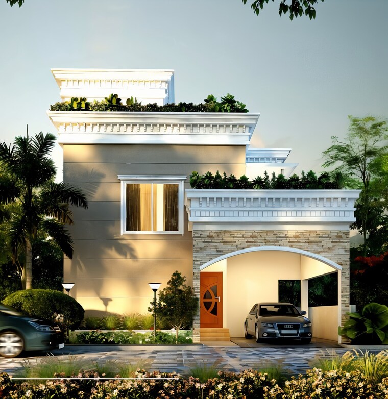 Exterior View, hennagara 3 Bedroom 2101 Sq.Ft. Villa In Hennagara Bangalore 8803302
