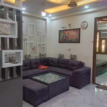 Living Room in 2 BHK Builder Floor at Raj Nagar – for Sale