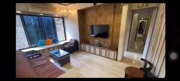 Living Room in 2 BHK Apartment at Juhu – for Rent