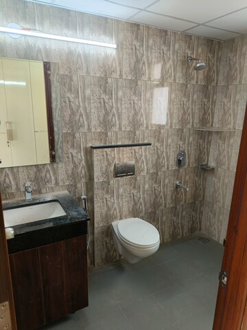 Bathroom in 3 BHK Apartment at Shapoorji Pallonji Joyville Gurgaon, Sector 102 – for Rent