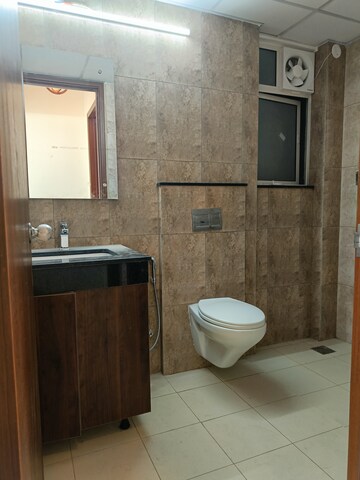 Bathroom in 3 BHK Apartment at Shapoorji Pallonji Joyville Gurgaon, Sector 102 – for Rent